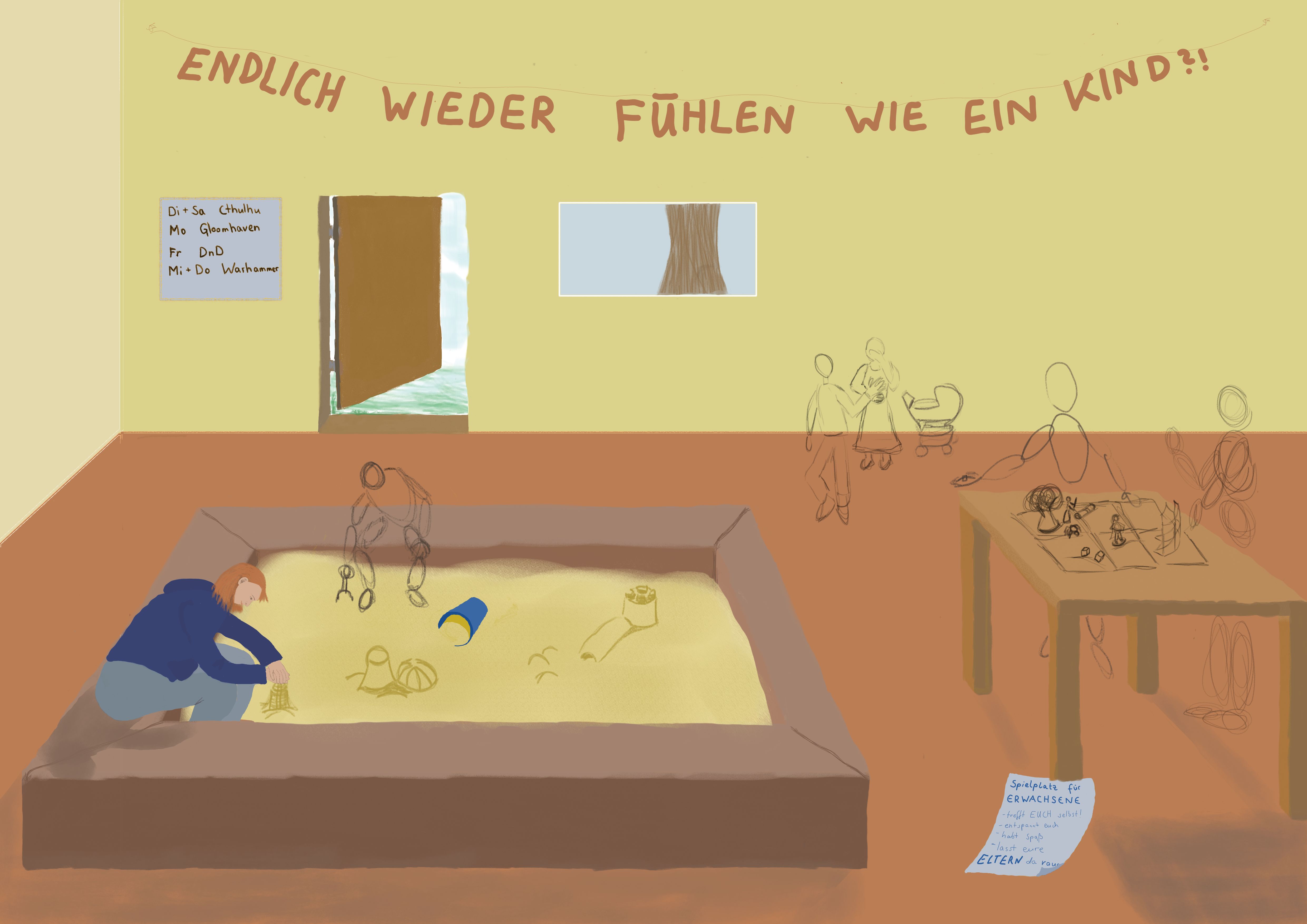 zufrieden, entspannt